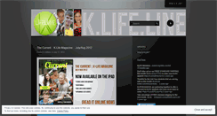 Desktop Screenshot of klifeinc.wordpress.com