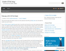 Tablet Screenshot of dublingtug.wordpress.com