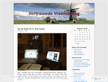 Tablet Screenshot of overdiek.wordpress.com