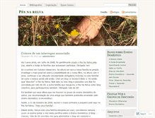 Tablet Screenshot of pesnarelva.wordpress.com