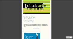 Desktop Screenshot of clickartweb.wordpress.com