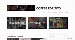 Desktop Screenshot of coffeefortwo.wordpress.com