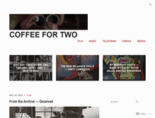 Tablet Screenshot of coffeefortwo.wordpress.com