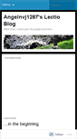 Mobile Screenshot of angelnvj1287.wordpress.com