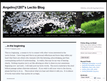 Tablet Screenshot of angelnvj1287.wordpress.com