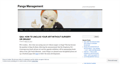 Desktop Screenshot of pangamanagement.wordpress.com