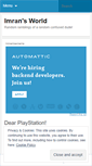 Mobile Screenshot of imransworld.wordpress.com
