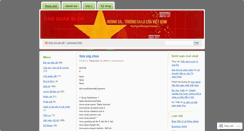 Desktop Screenshot of chumanhquan.wordpress.com