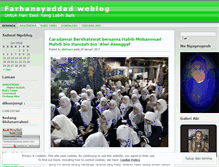 Tablet Screenshot of farhansyaddad.wordpress.com