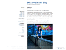 Tablet Screenshot of ethanoelman.wordpress.com