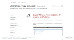 Desktop Screenshot of diorgenes.wordpress.com