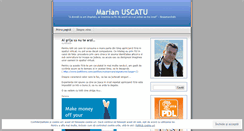 Desktop Screenshot of marianuscatu.wordpress.com