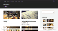 Desktop Screenshot of fauxmat.wordpress.com