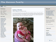 Tablet Screenshot of dkgannon.wordpress.com