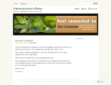 Tablet Screenshot of growfeeling.wordpress.com