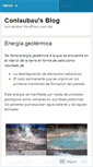 Mobile Screenshot of energias97.wordpress.com