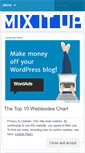 Mobile Screenshot of mixitupmagazine.wordpress.com