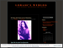 Tablet Screenshot of loba00.wordpress.com