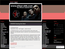 Tablet Screenshot of nitzerebb.wordpress.com