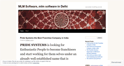 Desktop Screenshot of pridesystem.wordpress.com