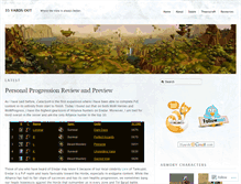 Tablet Screenshot of 35yards.wordpress.com