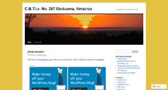 Desktop Screenshot of cbtisozver.wordpress.com