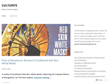 Tablet Screenshot of culturite.wordpress.com