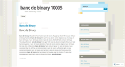 Desktop Screenshot of br.bancdebinary10005.wordpress.com