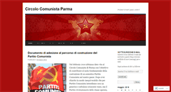 Desktop Screenshot of circolocomunistaparma.wordpress.com