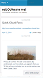 Mobile Screenshot of edjouacateme.wordpress.com