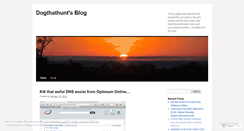 Desktop Screenshot of dogthathunts.wordpress.com