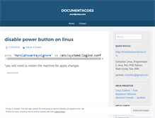 Tablet Screenshot of documentacoes.wordpress.com