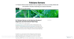 Desktop Screenshot of felicianoserrano.wordpress.com