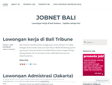 Tablet Screenshot of kerjadisurabaya.wordpress.com