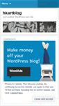 Mobile Screenshot of hkartblog.wordpress.com