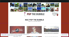 Desktop Screenshot of macpopthebubble.wordpress.com
