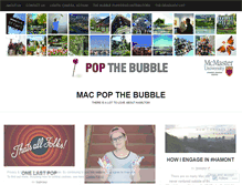 Tablet Screenshot of macpopthebubble.wordpress.com