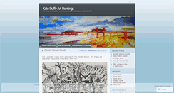 Desktop Screenshot of kateduffyartpaintings.wordpress.com