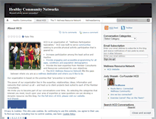 Tablet Screenshot of hcdhome.wordpress.com