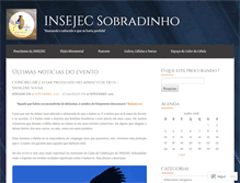 Tablet Screenshot of insejecsobradinho.wordpress.com