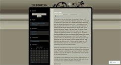 Desktop Screenshot of deweydl.wordpress.com