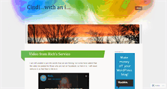 Desktop Screenshot of cindimathys.wordpress.com