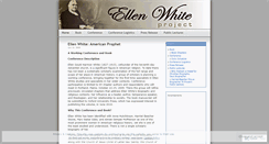 Desktop Screenshot of ellenwhiteproject.wordpress.com