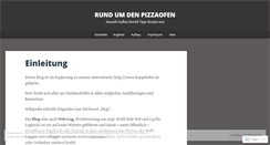 Desktop Screenshot of pizzaofen.wordpress.com