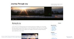 Desktop Screenshot of journeythroughjoy.wordpress.com