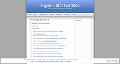 Desktop Screenshot of english10lc.wordpress.com
