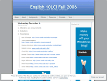 Tablet Screenshot of english10lc.wordpress.com