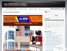 Tablet Screenshot of jalurembroidery.wordpress.com