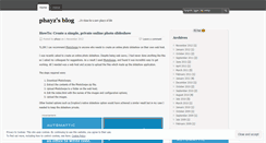 Desktop Screenshot of phayz.wordpress.com