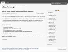 Tablet Screenshot of phayz.wordpress.com
